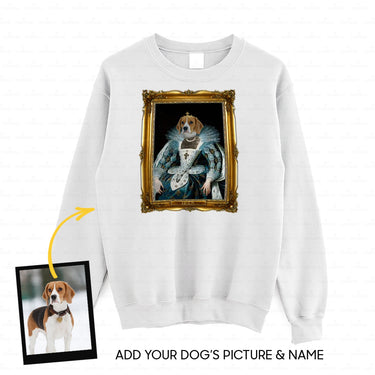 Personalized Dog Gift Idea - Royal Dog's Portrait 38 For Dog Lovers - Standard Crew Neck Sweatshirt